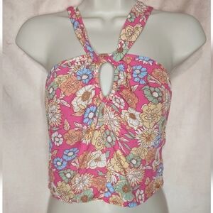 Sienna Sky Floral Crop Top